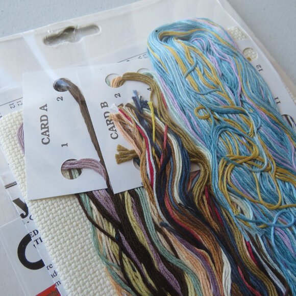 Seashore Fun Janlynn Counted Cross Stitch Kit #029-0057, 2005 - Picture 4 of 9